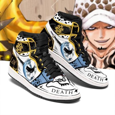 Trafalgar D. Water Law J1s Sneakers Custom Cursed Sword