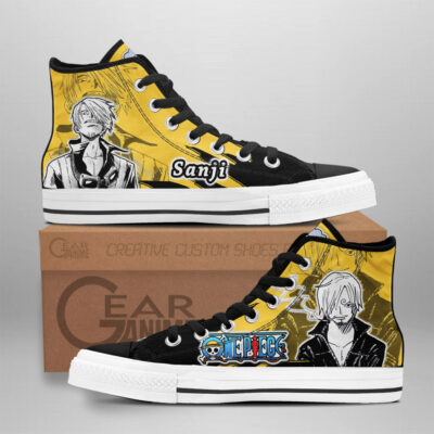 Sanji High Top Shoes One Piece