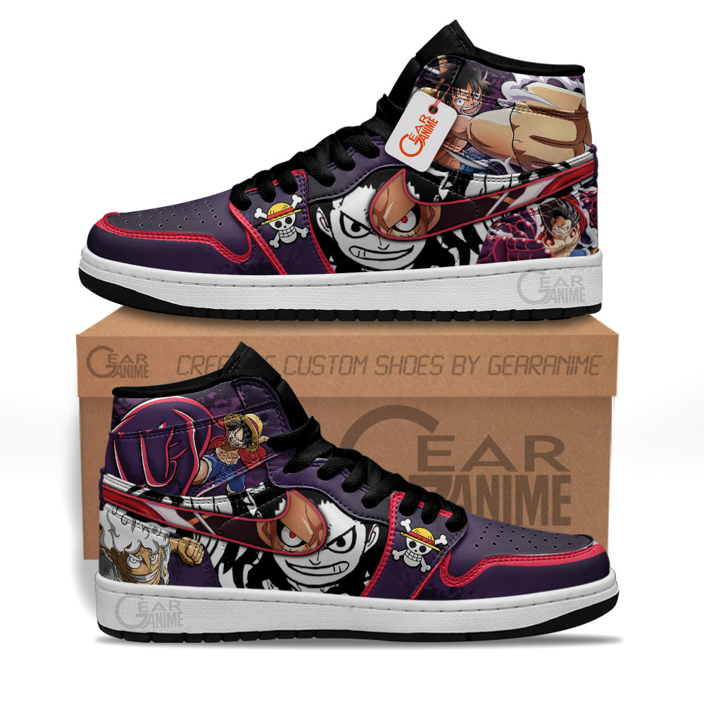 Monkey D. Luffy Anime Shoes Custom Sneakers - Image 2