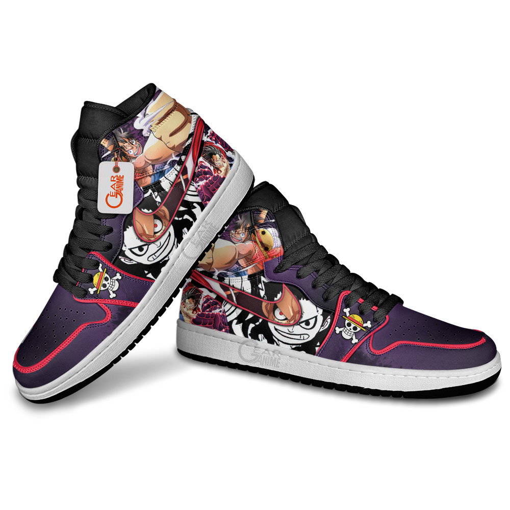 Monkey D. Luffy Anime Shoes Custom Sneakers - Image 4