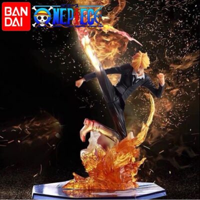 16CM Anime One Piece Sanji Luffy Figures
