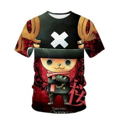 New Cool Summer One Piece Cute 3D T-shirt