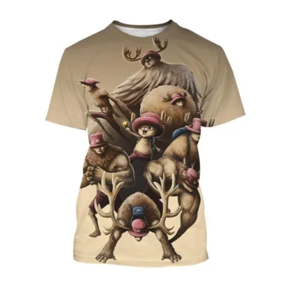 One Piece Summer Hot 3D Cool T-Shirt
