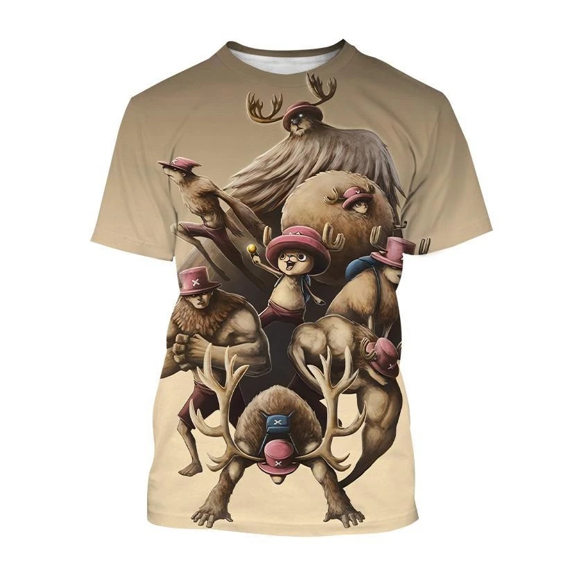 One Piece Summer Hot 3D Cool T-Shirt