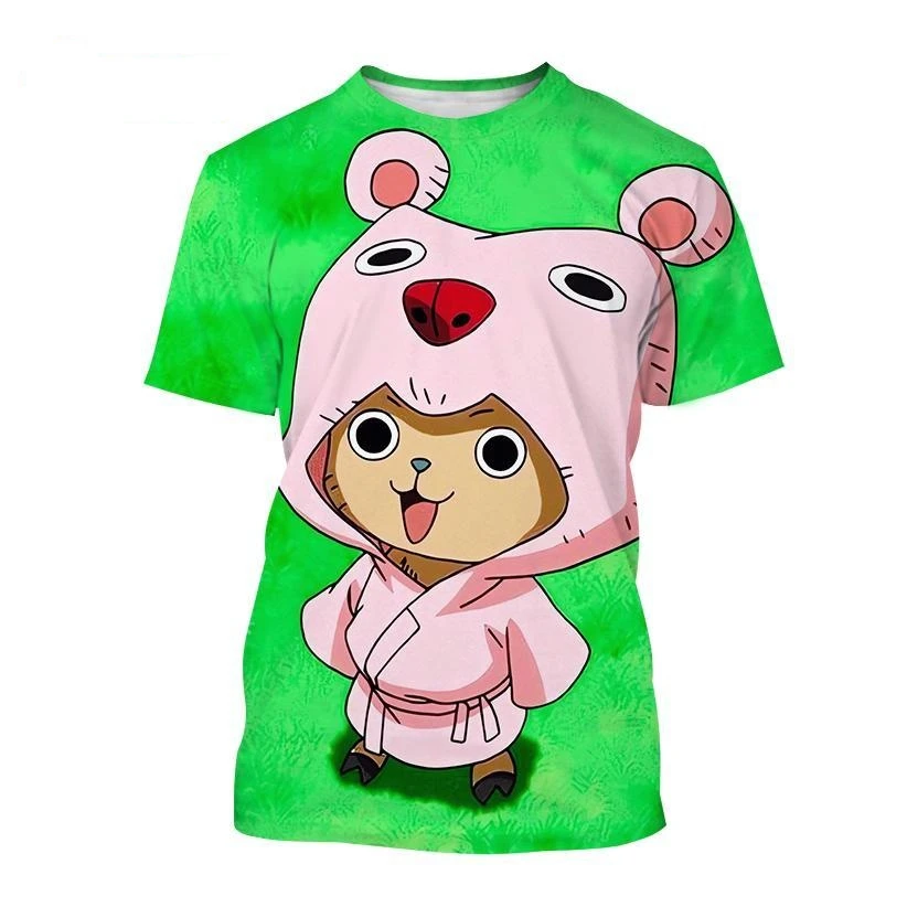 One Piece Summer Hot 3D Cute T-Shirt