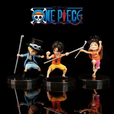 3pcs/Set Anime One Piece 9cm Figure