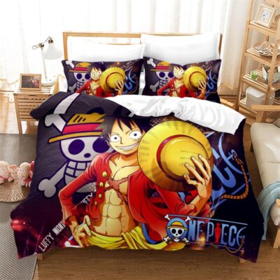 One Piece Official Luffy Design Fanart Bedding Set