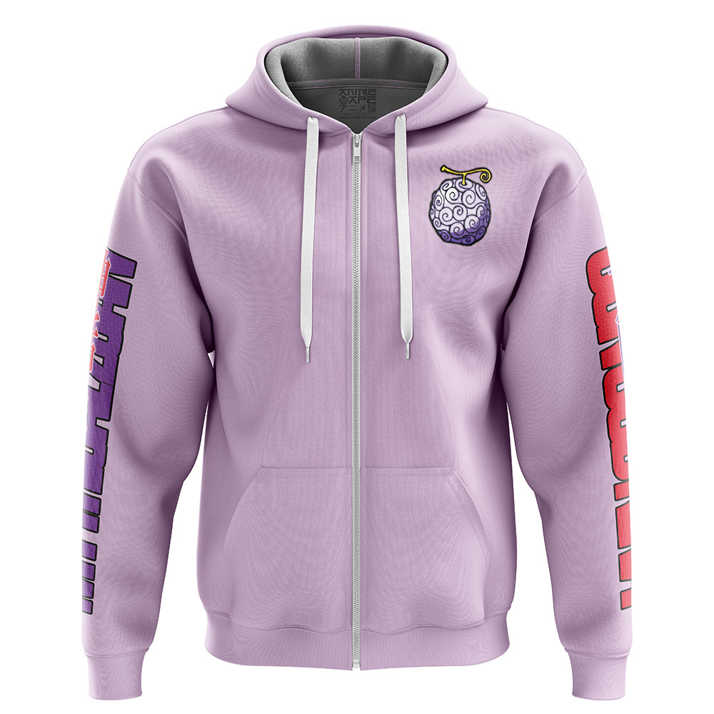 5th Gear Luffy One Piece Zip Hoodie Jacket