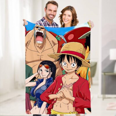 One Piece Island of Strange Animals Blanket