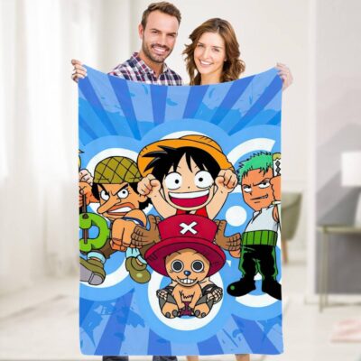 One Piece The Straw Hat Pirates Blanket