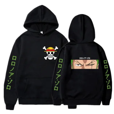 One Piece Eyes Zoro Hoodie