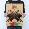Anime One Piece Ace Vintage Kraft paper poster Bar Cafe Decorative Painting 50 5 35CM 2 - One Piece Shop