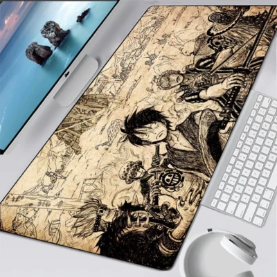 One Piece Luffy Retro Mouse Pad