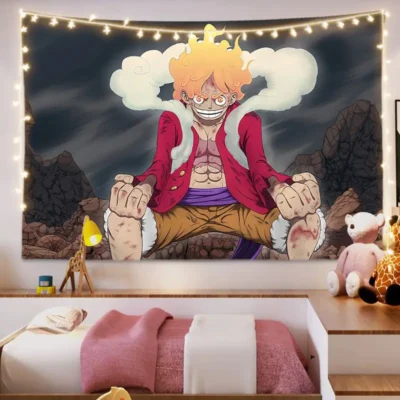 One Piece Luffy Wall Hanging Tapestry