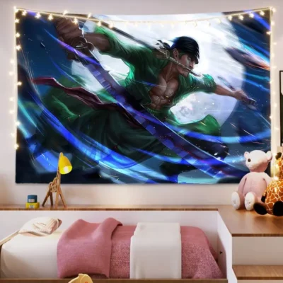 One Piece Roronoa Zoro Wall Decor Tapestry