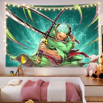 One Piece Zoro Tapestry