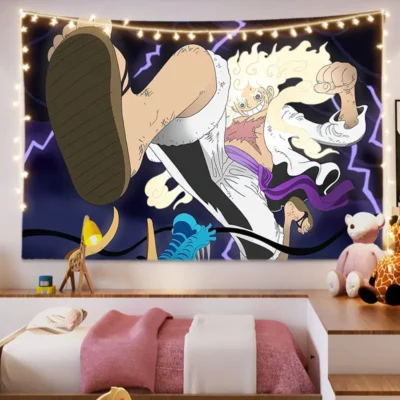 One Piece Luffy Room Decor Tapestry