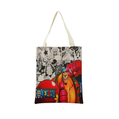 One Piece Art Print Franky Tote Bag
