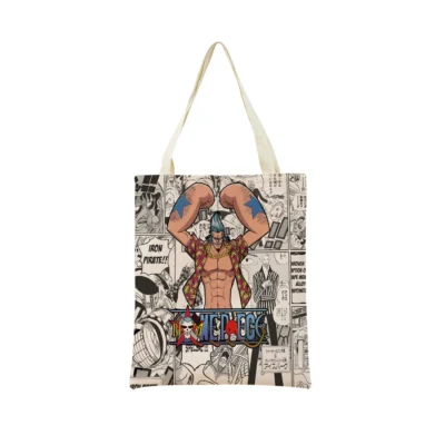 Franky One Piece Art Print Tote Bag