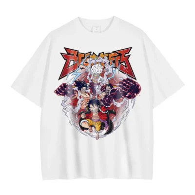 One Piece Oversized Vintage T-Shirt