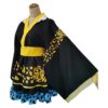 Anime One Piece Trafalgar Law Cosplay Costume Dress for Girls Hoodie Outfit Fantasia Halloween Party Disguise 2 - One Piece Shop