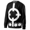 Bartholomew Kuma One Piece Sweatshirt SIDE mockup - One Piece Shop