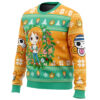 Christmas Nami One Piece men sweatshirt SIDE FRONT mockup - One Piece Shop