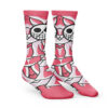 Doflamingo One Piece Socks SIDE mockup - One Piece Shop
