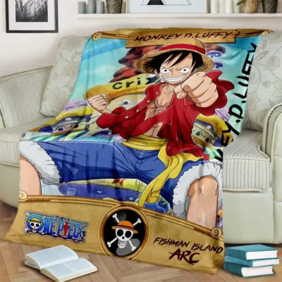 One Piece Luffy Soft Blanket