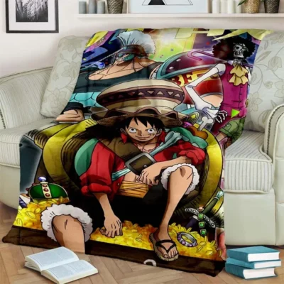 One Piece Soft Warm Colorful Blanket