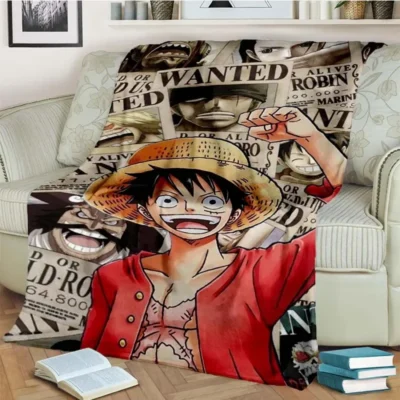 One Piece Cute Luffy Blanket