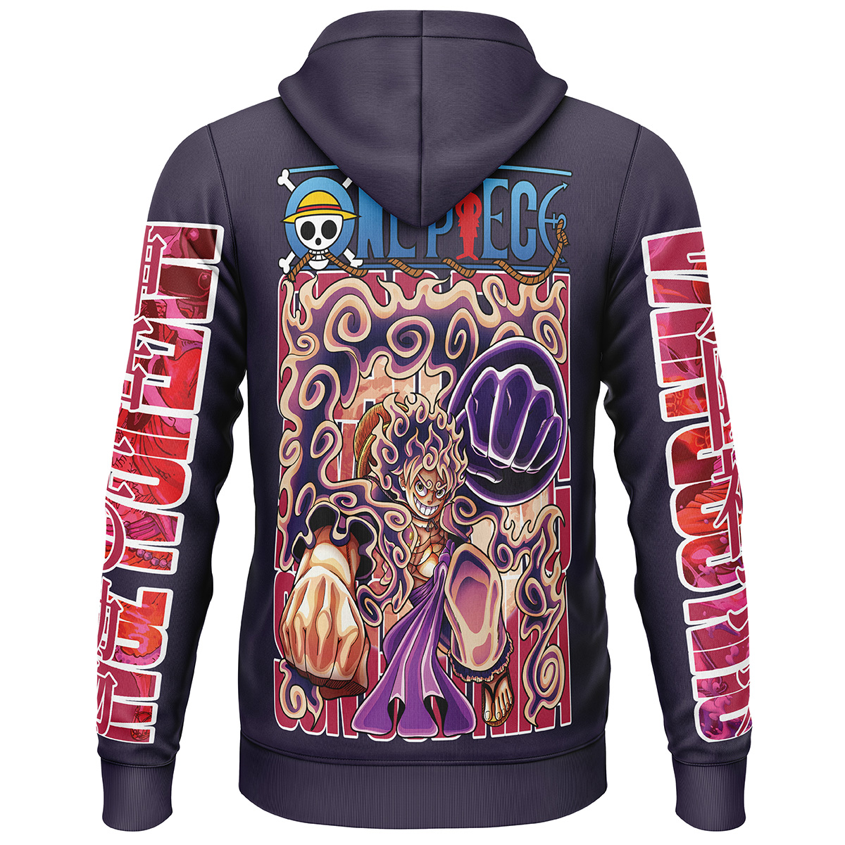 Gear 5th Luffy One Piece Streetwear Lightweight Hoodie