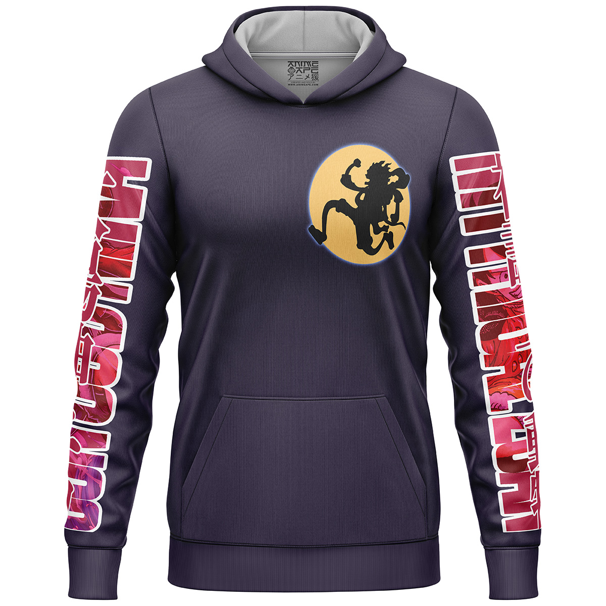 Gear 5th Luffy One Piece Streetwear Lightweight Hoodie - Image 2