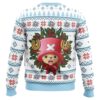 Happy Tony Tony Chopper One Piece Ugly Christmas Sweater BACK mockup - One Piece Shop