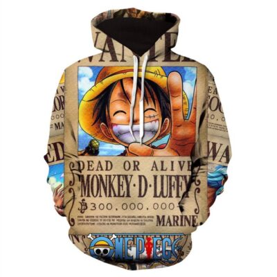 One Piece Strongest Characters 3D Hoodie