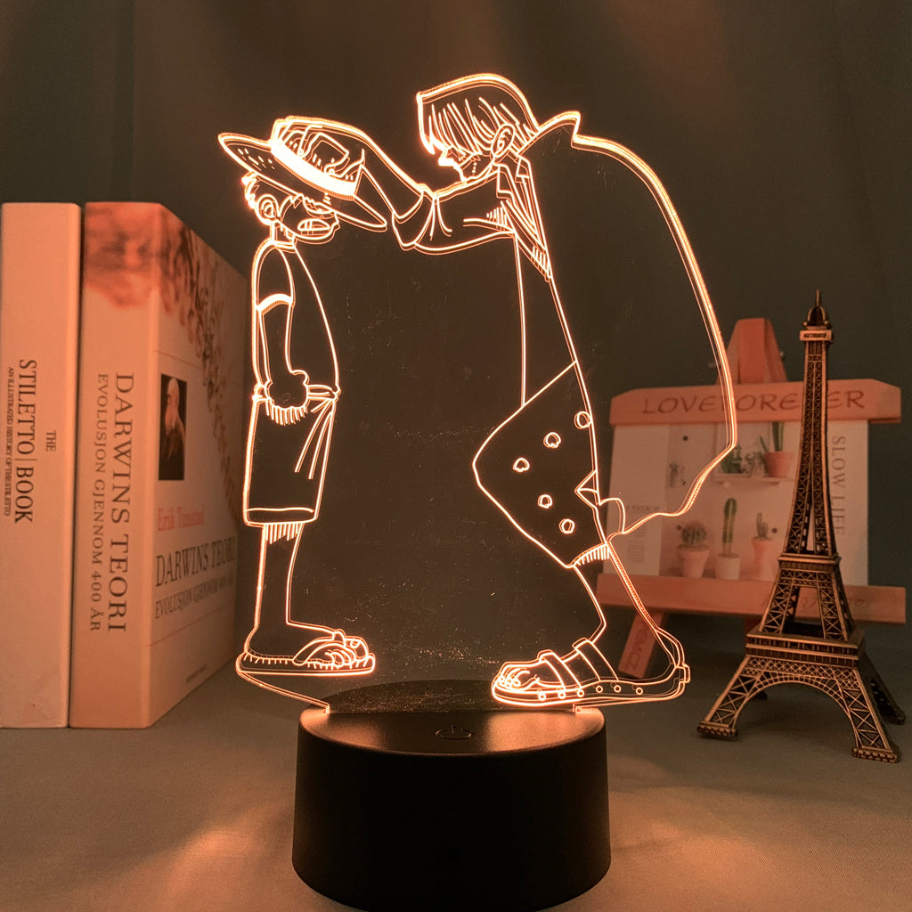 Luffy and Sanji Led Lamp - Image 7