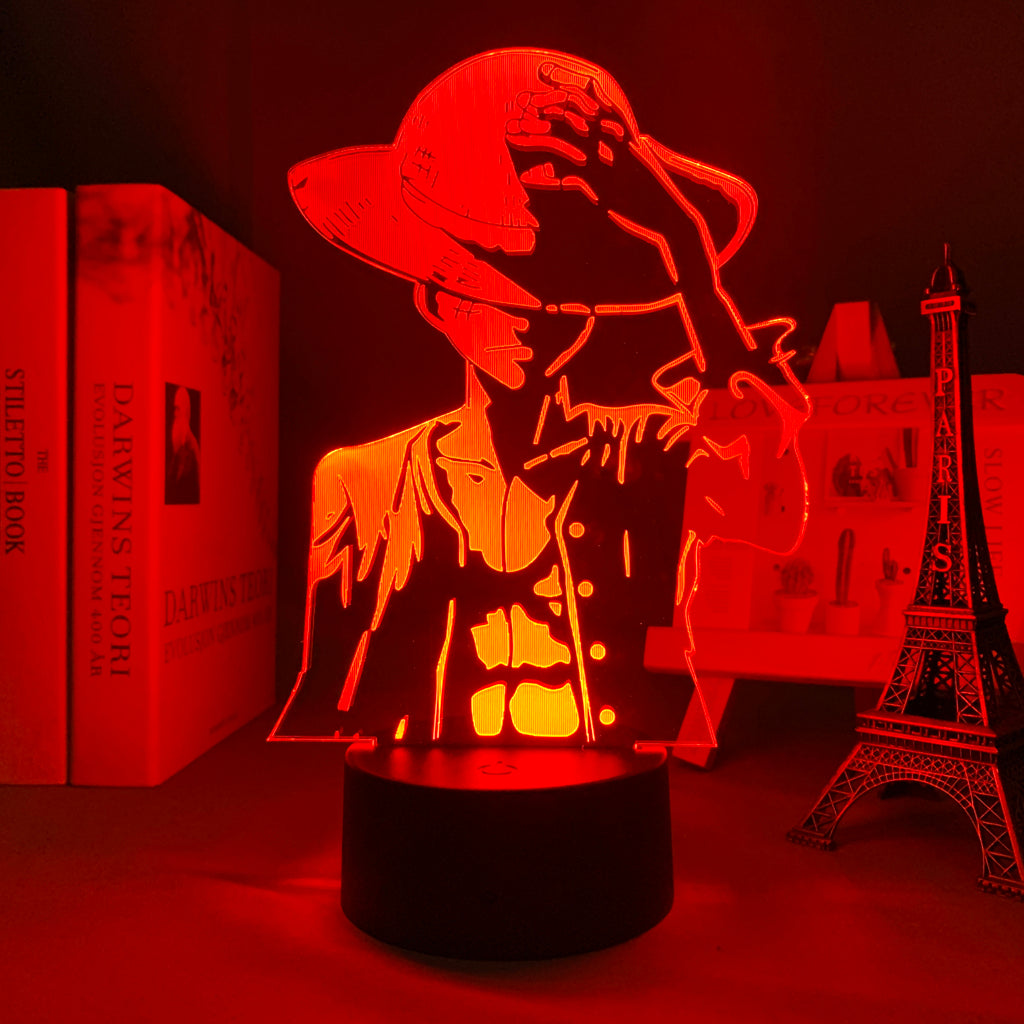 Luffy Straw Hat Led Lamp - Image 4