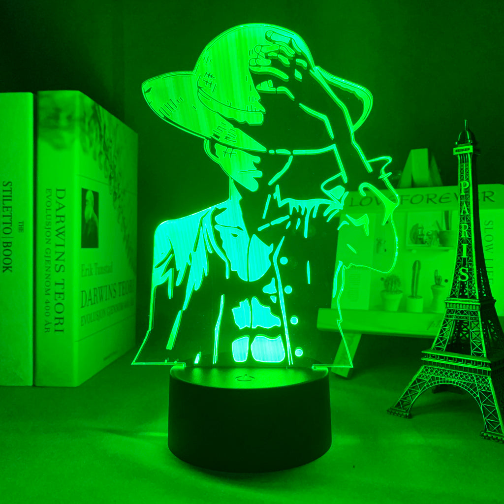 Luffy Straw Hat Led Lamp - Image 5