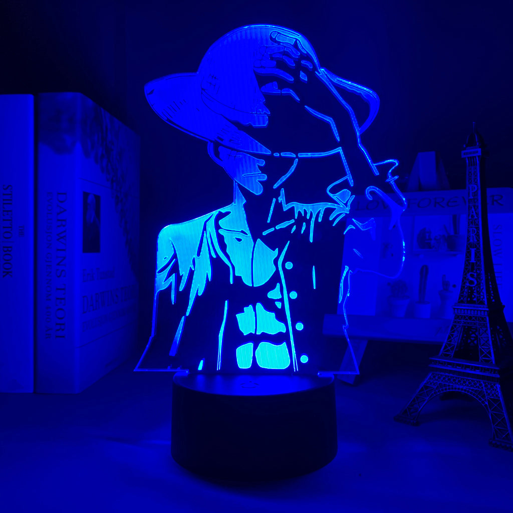 Luffy Straw Hat Led Lamp - Image 3