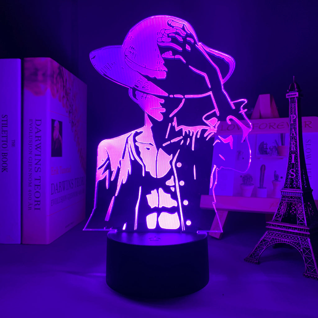 Luffy Straw Hat Led Lamp - Image 6