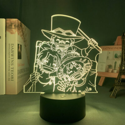 Luffy Sabo Ace Led Lamp