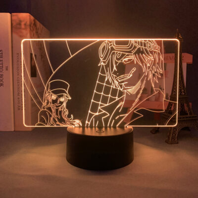 Sanji and Robin Led Lamp