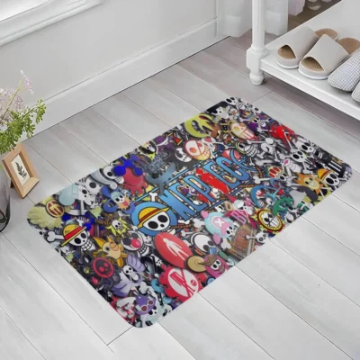 One Piece Colorful Bath Mat