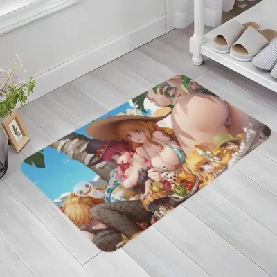 One Piece Anime Bath Mat