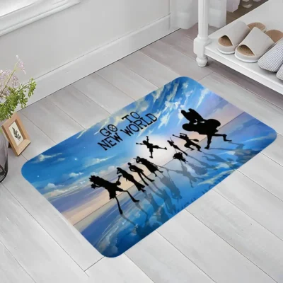 One Piece Go To New World Bath Mat