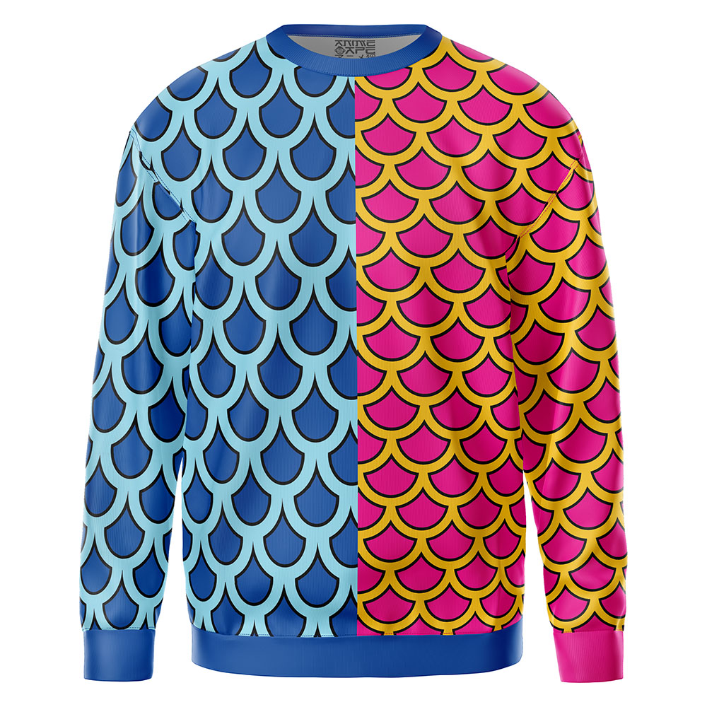 Kaido Pattern One Piece Sweatshirt
