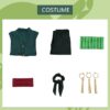 Kostum Cosplay Anime One Piece Roronoa Zoro Kostum Halloween Pakaian Peran Kimono Pakaian Seragam Pesta Set 4 - One Piece Shop