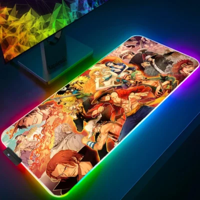 One Piece RGB Mouse Pad