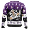 Luffy Gear 5 Sun God Nika OP Ugly Christmas Sweater BACK mockup 1 - One Piece Shop