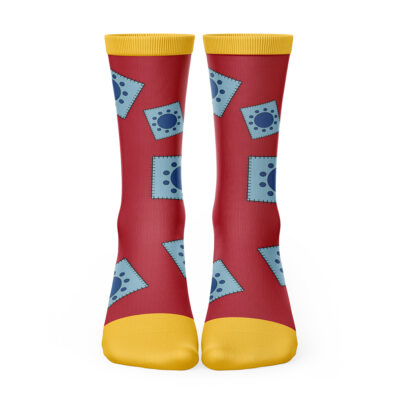 Luffy Wano One Piece Socks